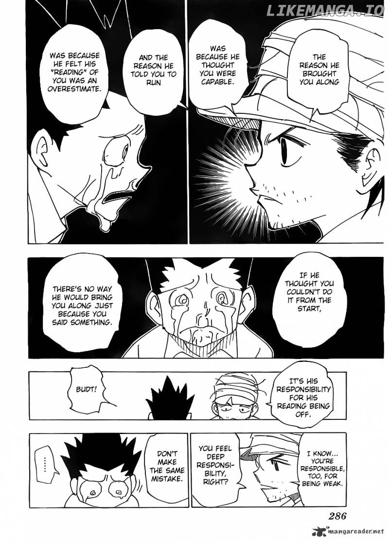 Hunter x Hunter, Chapter 335 image 04